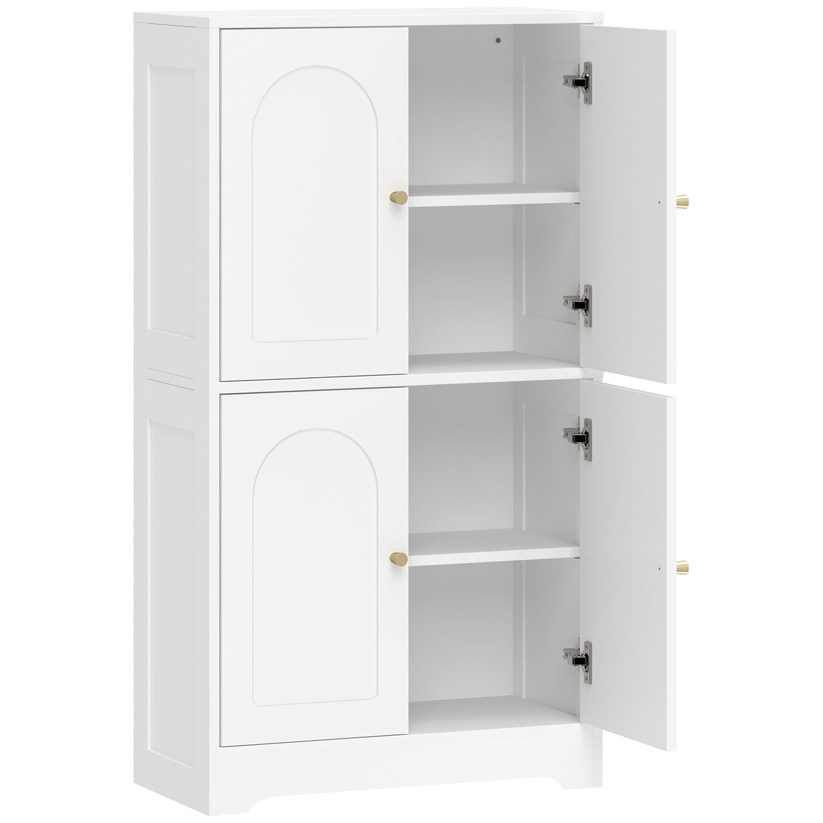 Küchen-Hochschrank mit vier Bogentüren