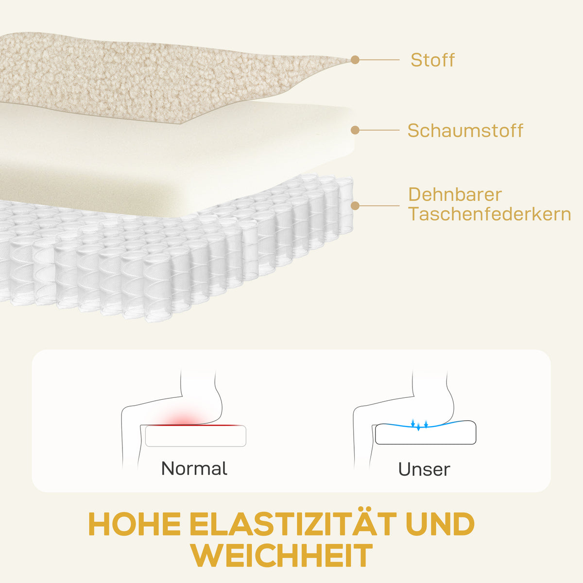 Relaxsessel mit Fleece-Bezug, 360° drehbar und verstellbar