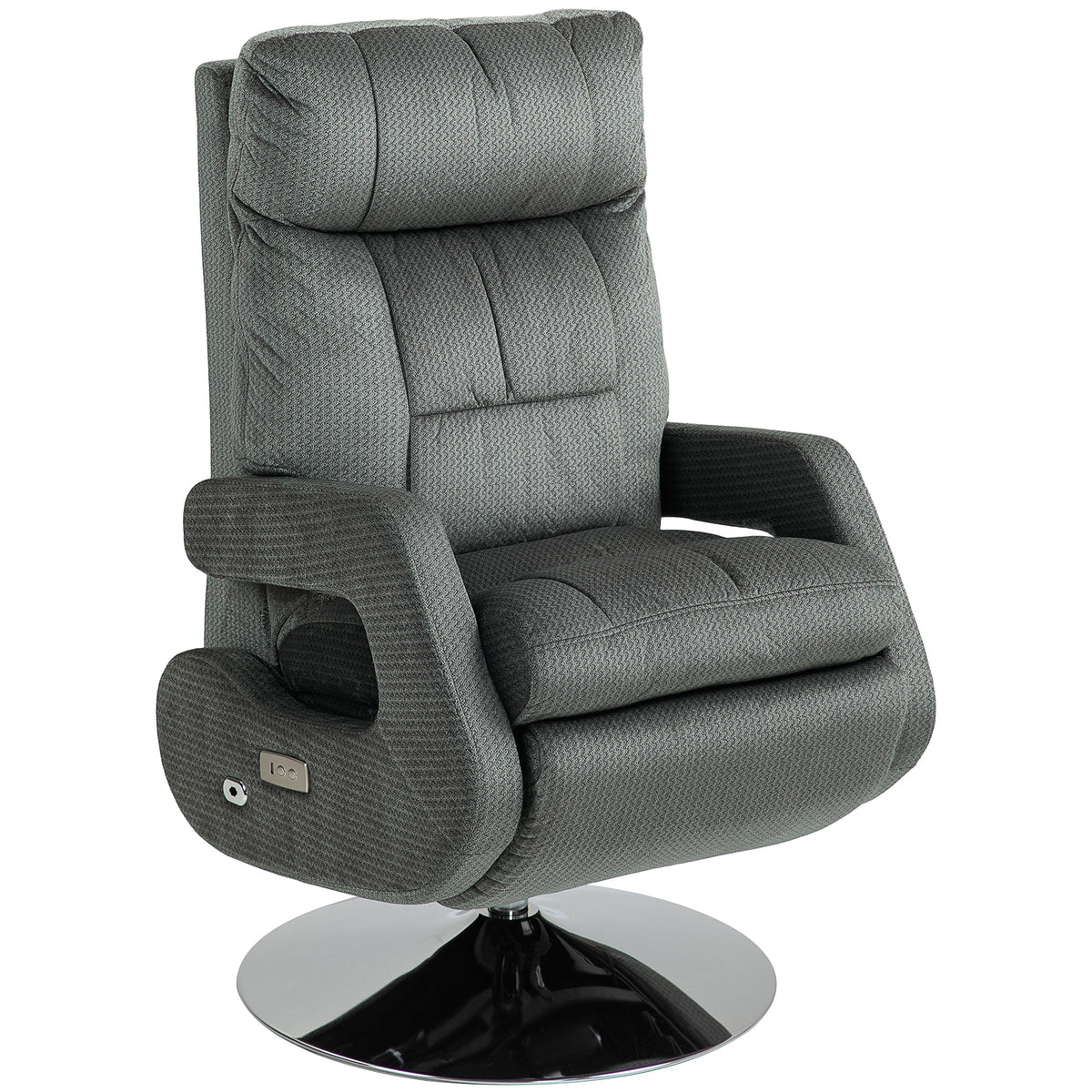 Elektrischer Relaxsessel mit Drehfunktion und USB