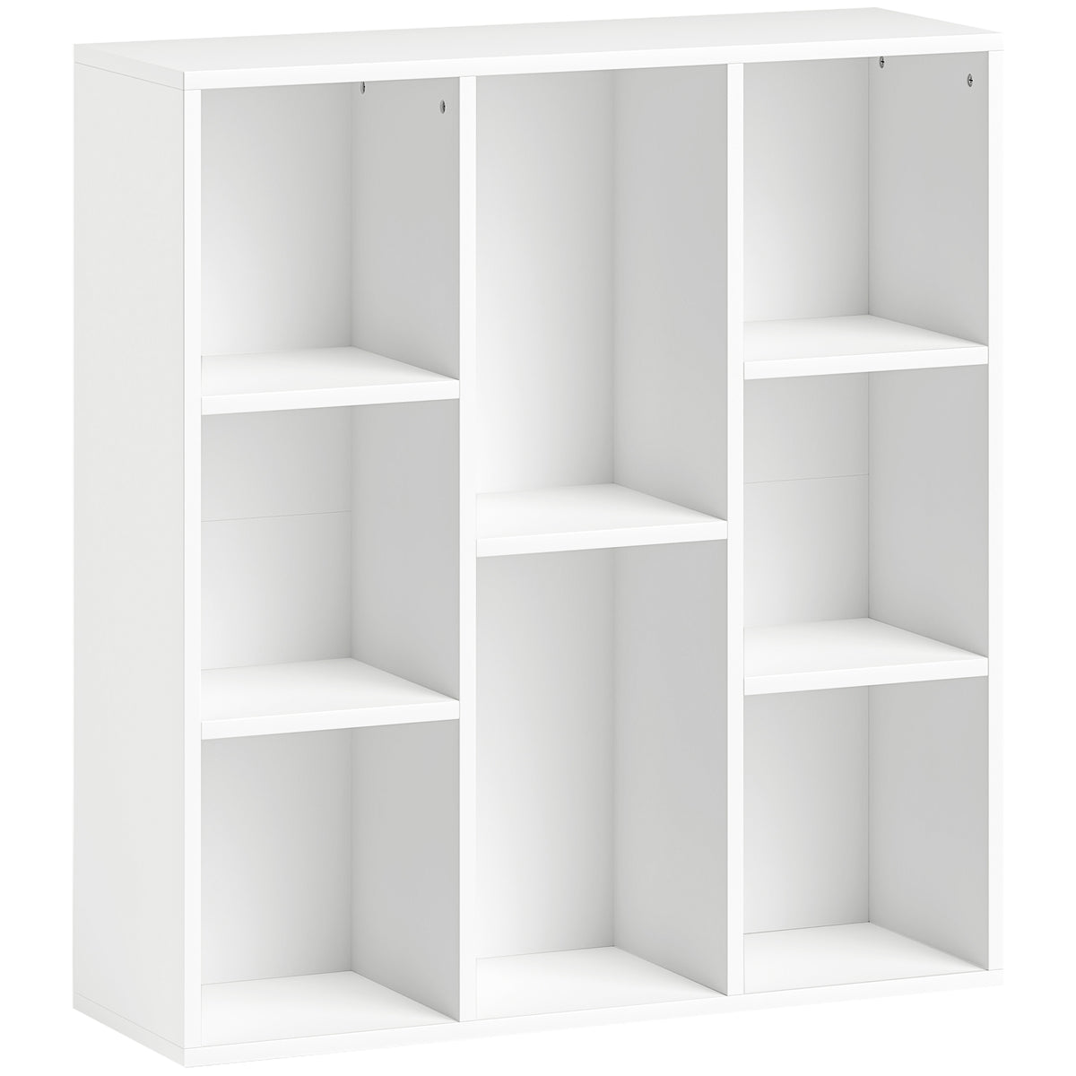 Bücherregal mit 5 oder 8 offenen Fächern