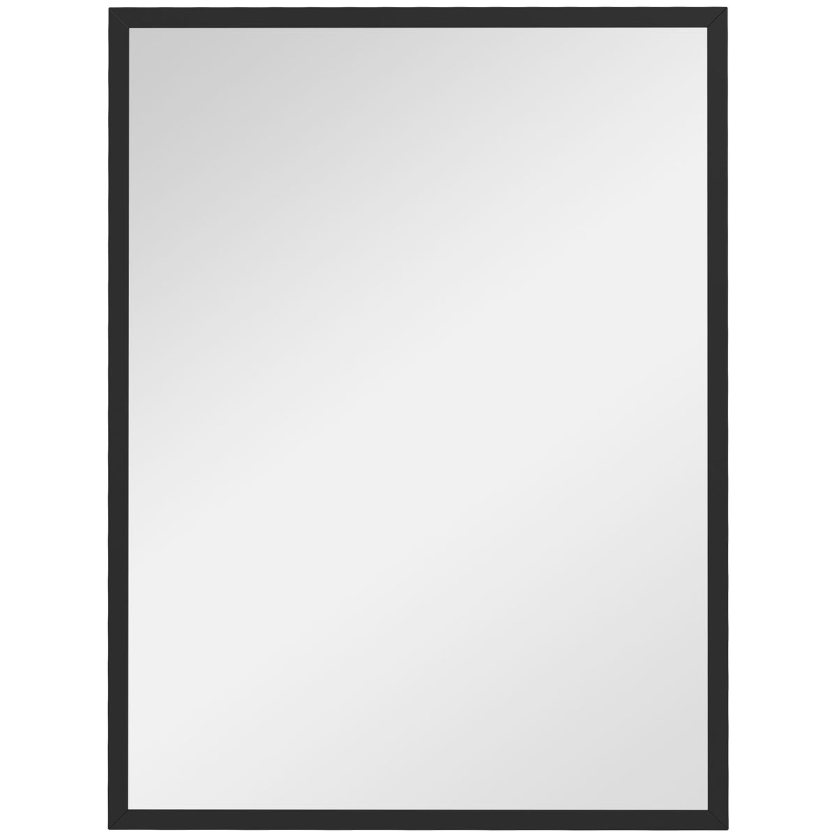 Rechteckiger Wandspiegel mit MDF-Rahmen