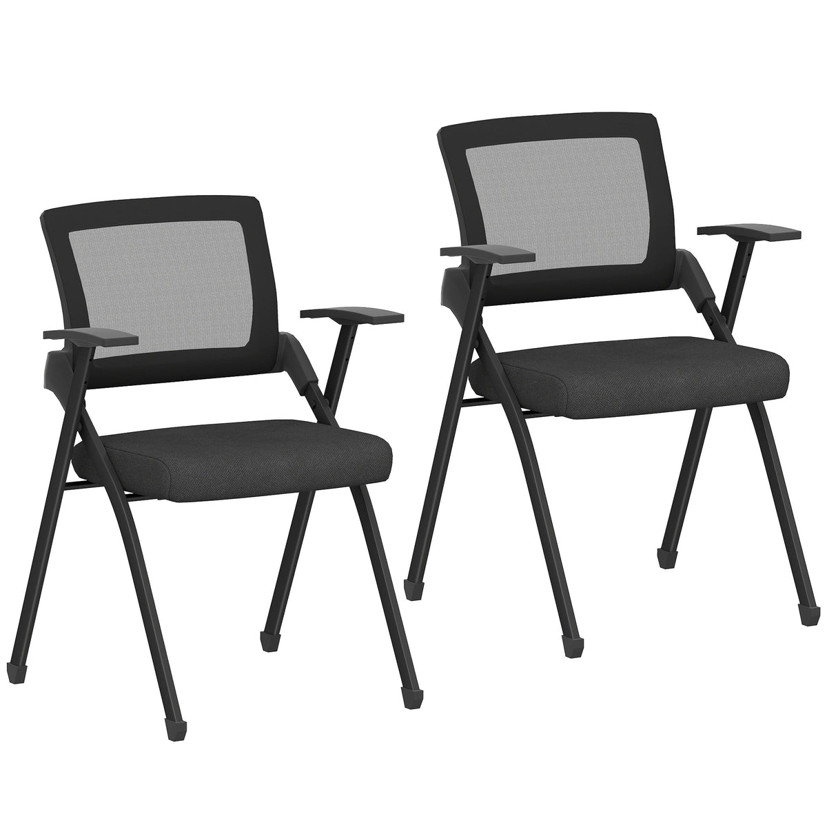 2er-Set Klappstühle mit Netzrückenlehne