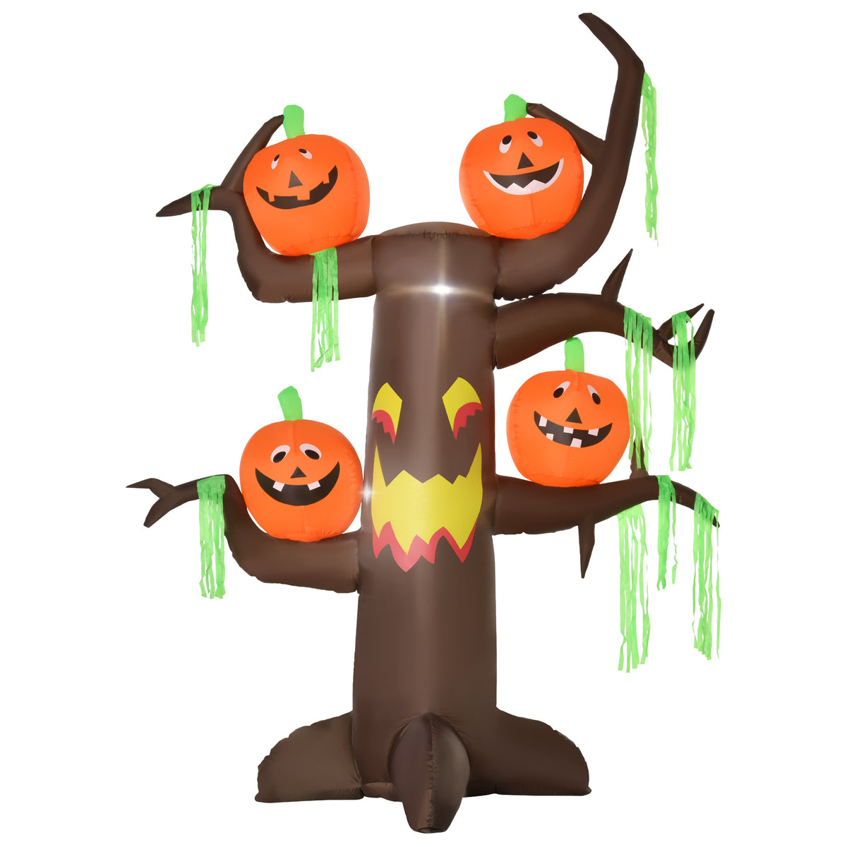 Aufblasbarer Halloween-Geisterbaum mit LED-Beleuchtung