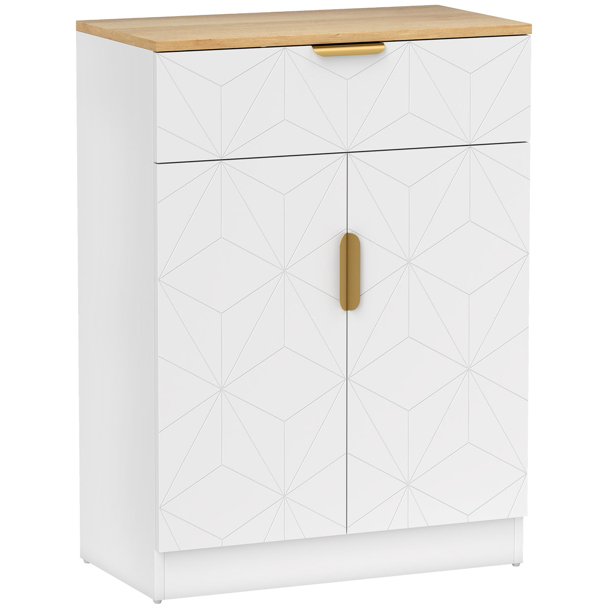 Sideboard mit Schublade und verstellbaren Einlegeböden