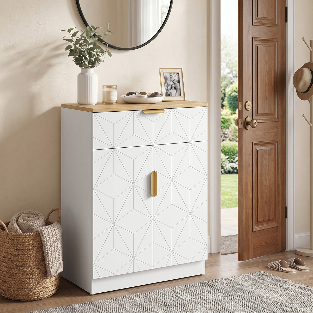 Sideboard mit Schublade und verstellbaren Einlegeböden