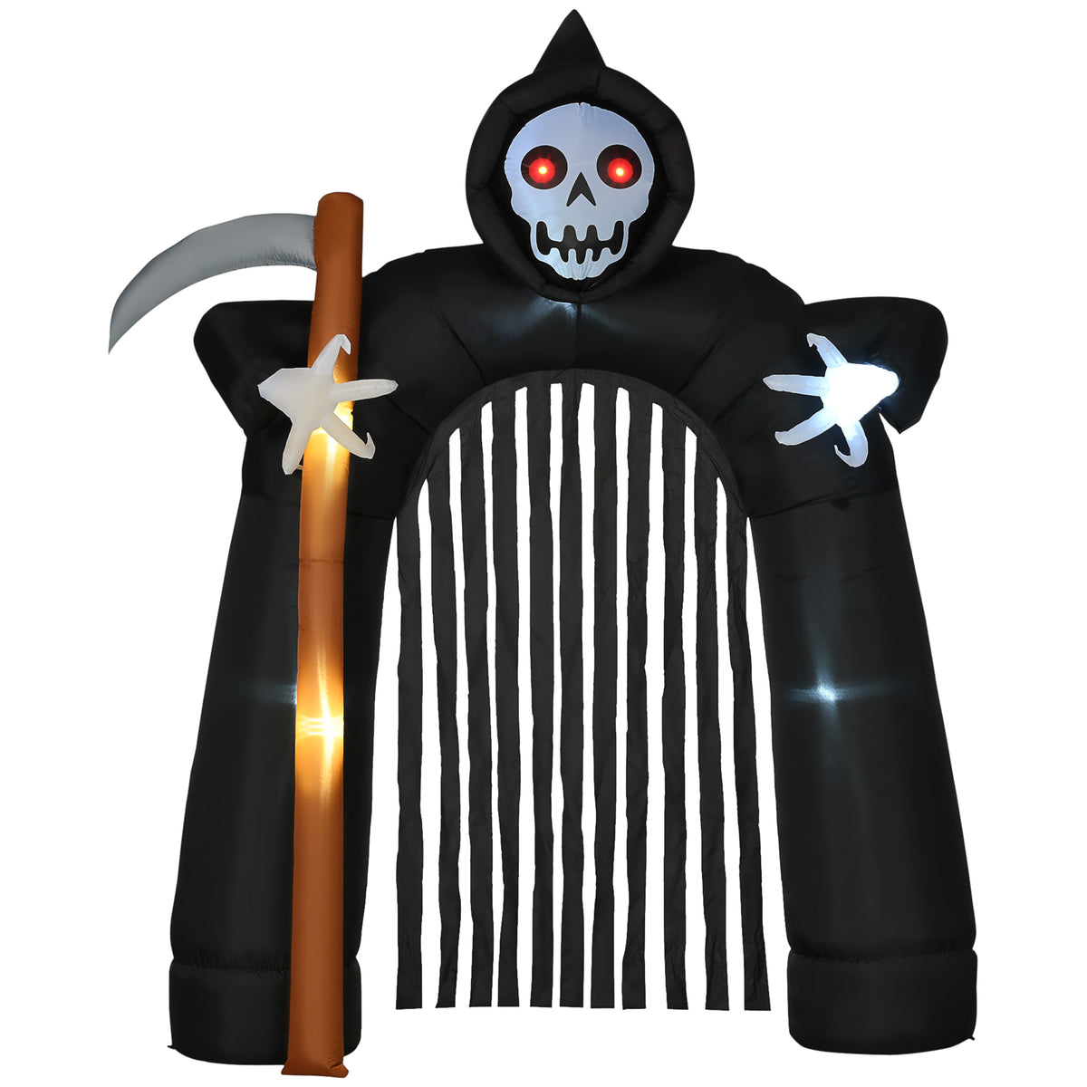 Aufblasbarer Halloween-Torbogen mit LED-Beleuchtung
