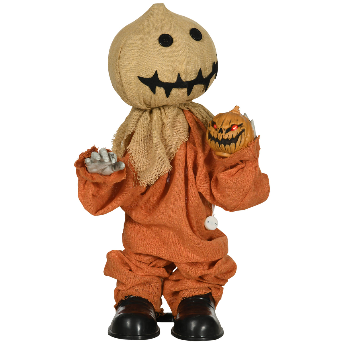 Bewegliche Halloween-Vogelscheuche mit Geräuschfunktion