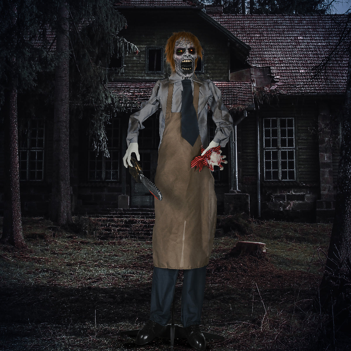Animierte Halloween-Dekoration mit Licht und Sound