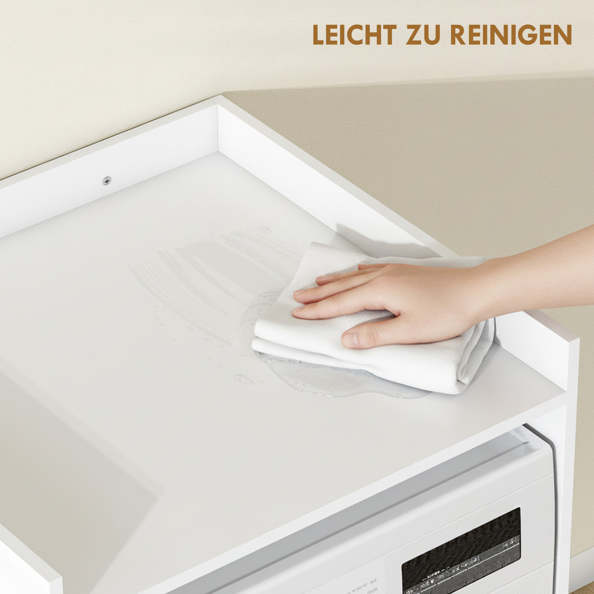 Waschmaschinenschrank mit Ablage