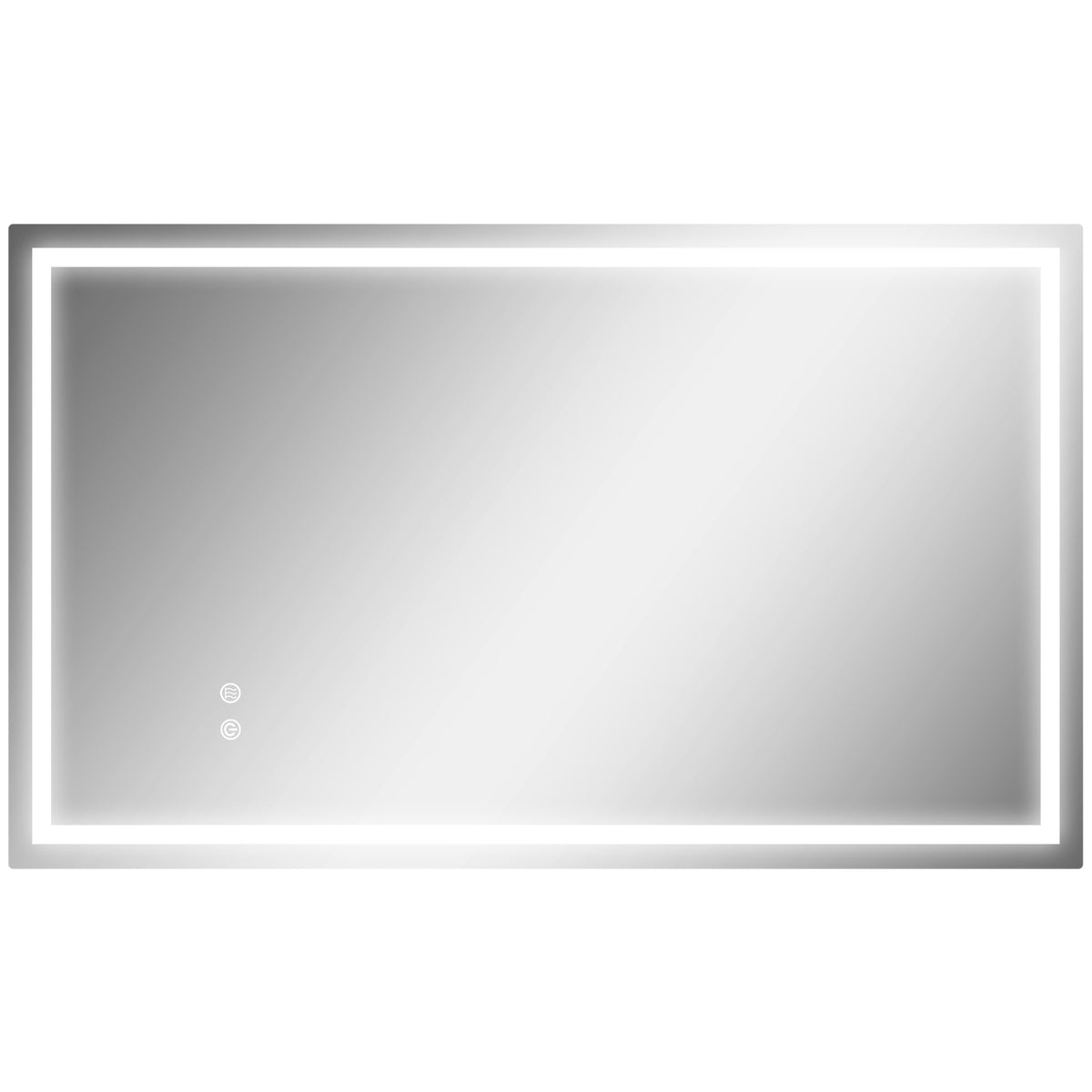 LED-Badezimmerspiegel mit Touch-Steuerung und Antibeschlag