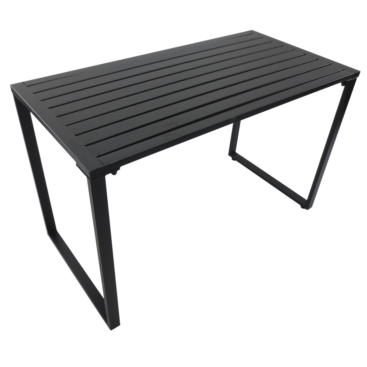 3-teiliges Gartenmöbel-Set mit Tisch und zwei Bänken