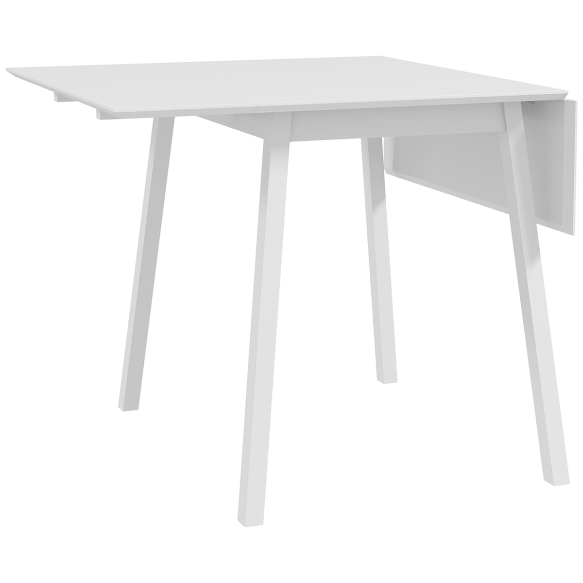 Klapptisch aus Kiefernholz mit zwei Klappflächen