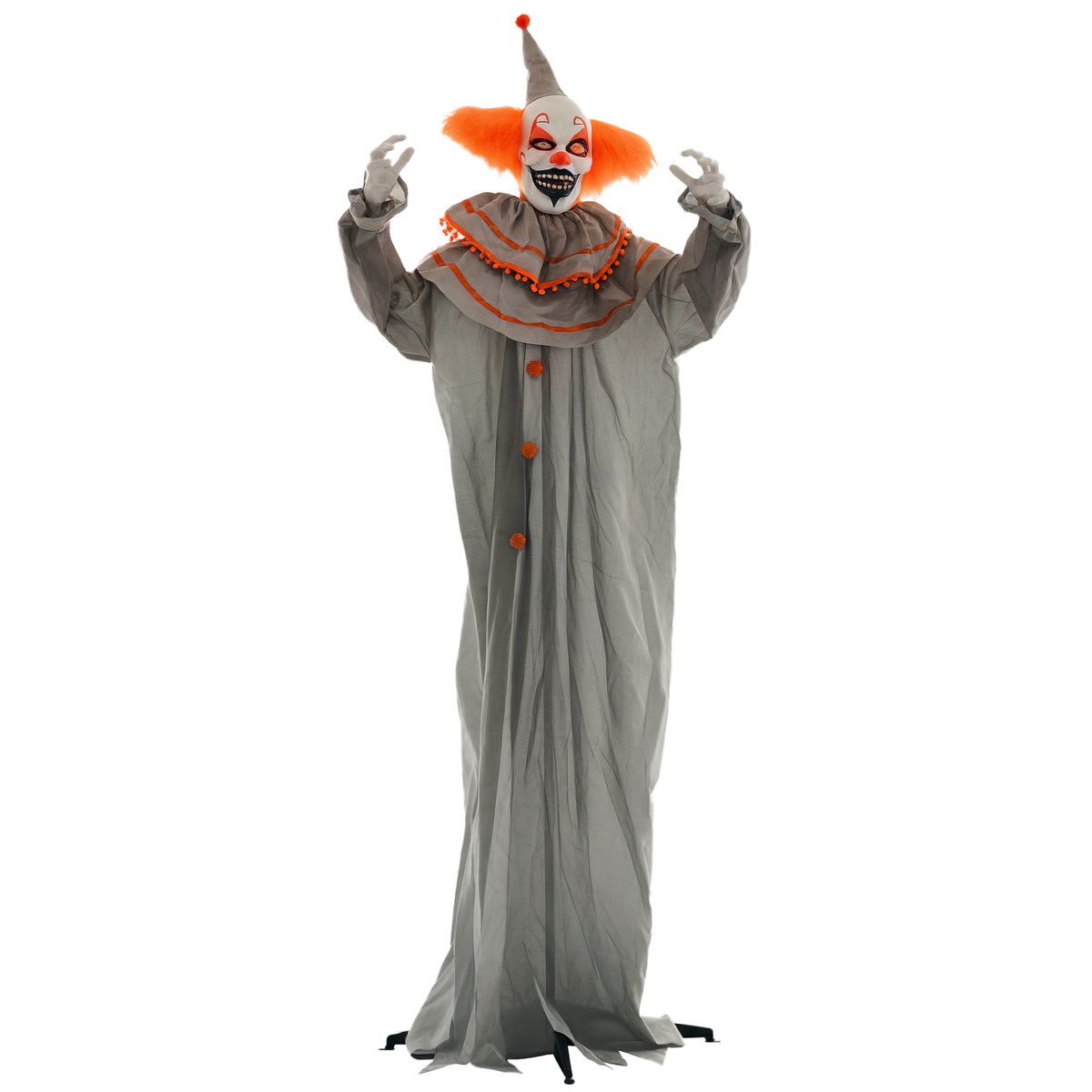 Animierte Halloween-Clowndekoration mit Soundeffekten
