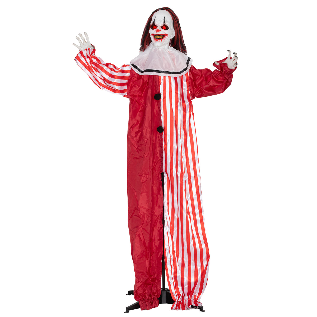 Animierte Halloween-Clowndekoration mit Soundeffekten