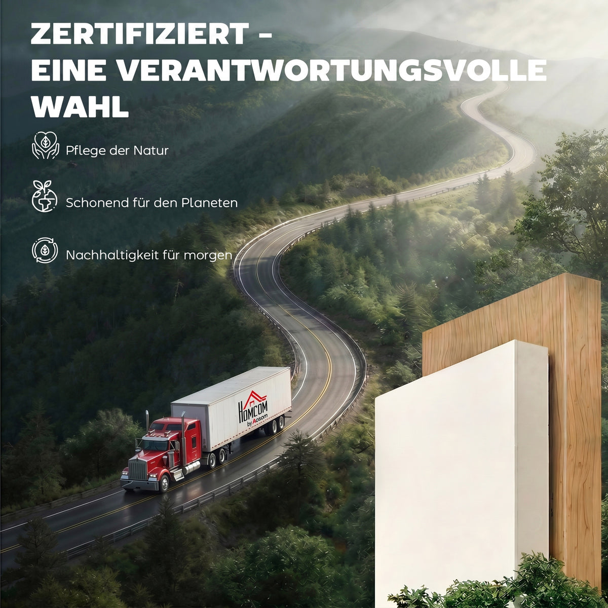 Klappbarer Esstisch mit Ablage für kleine Räume