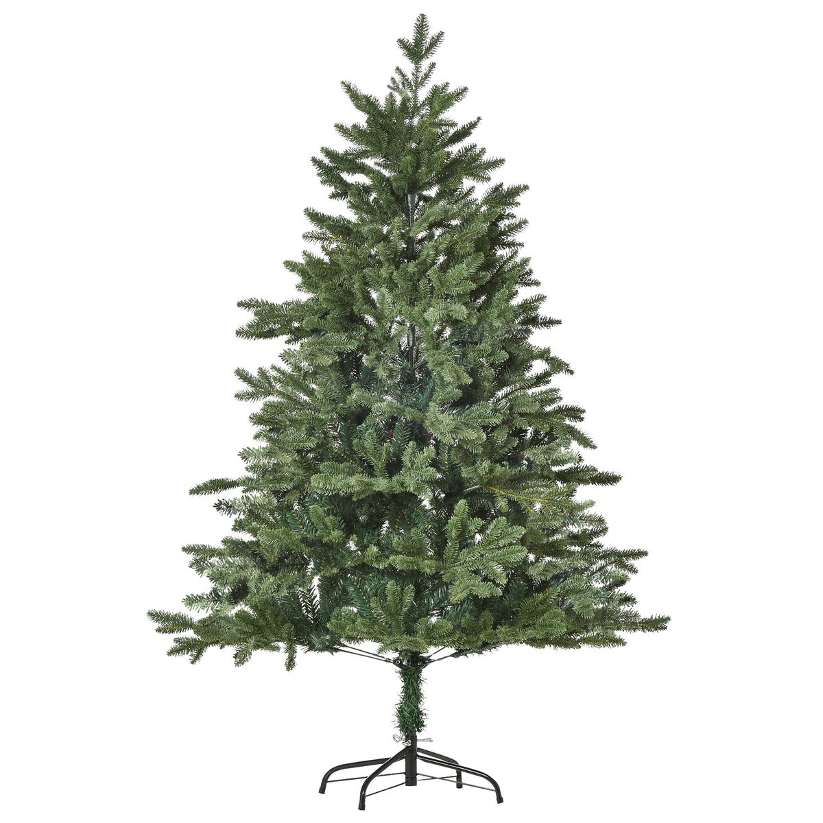 Künstlicher Weihnachtsbaum mit 444 Spitzen und Metallständer