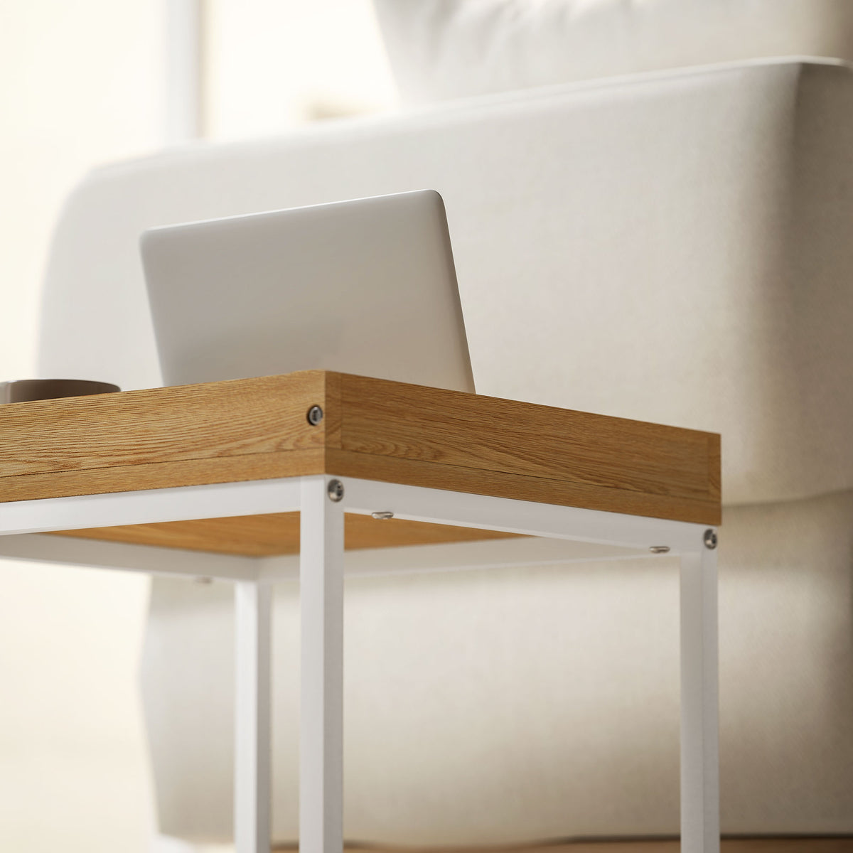 Couchtisch-Set mit zwei ineinanderschiebbaren Tischen