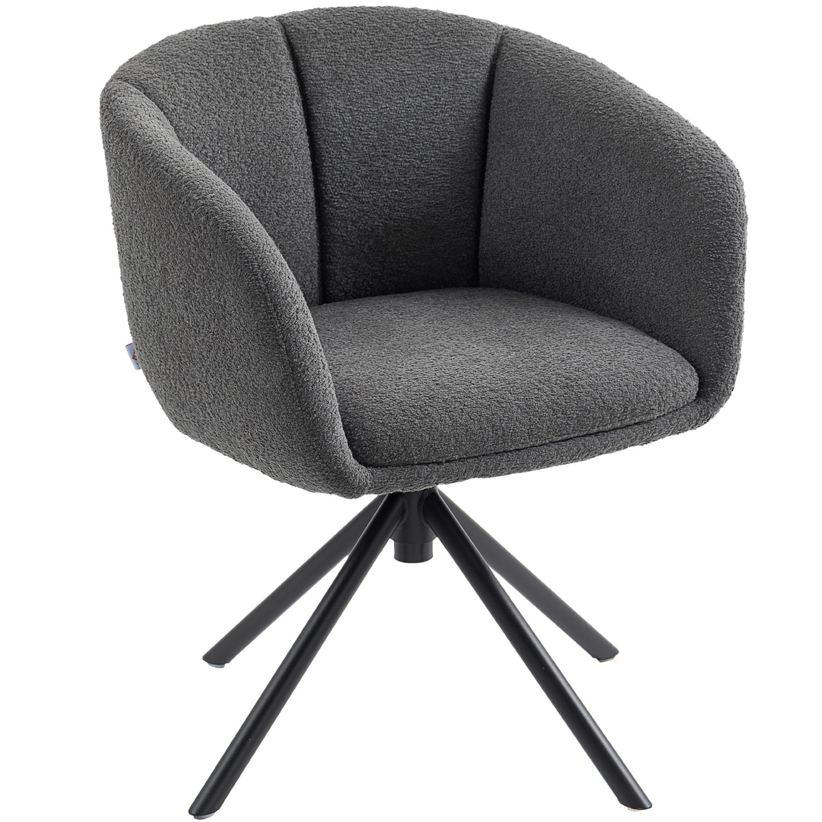Drehbarer Polstersessel mit Sitzschale