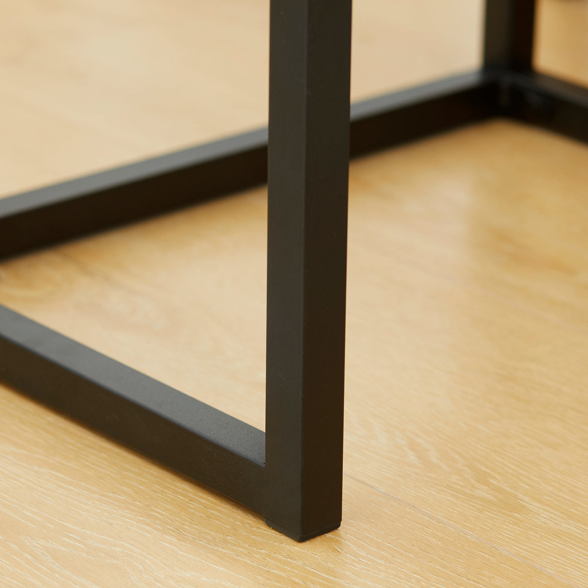 Konsolentisch mit Schrank in Naturholzoptik