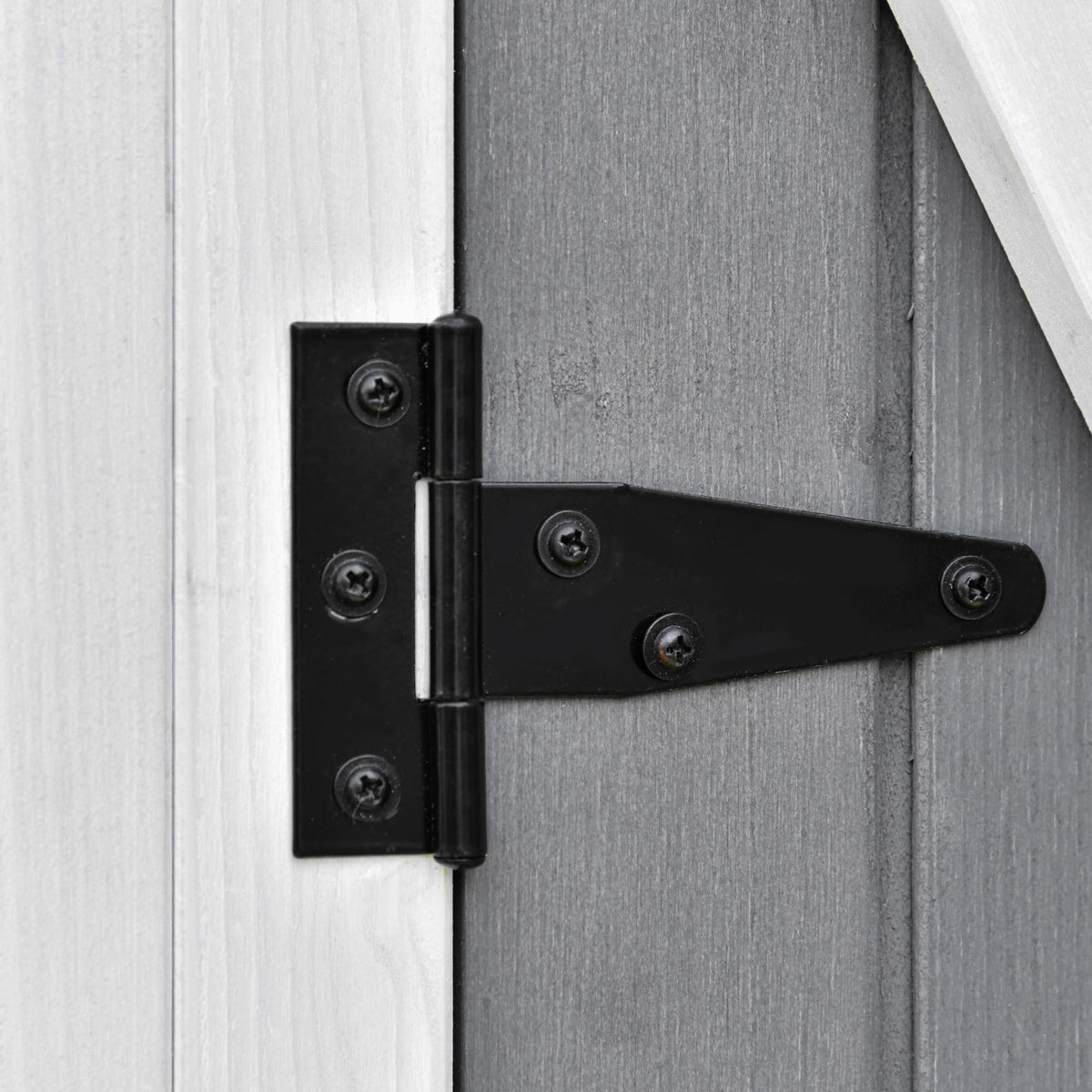 Gartenschrank aus Tannenholz mit Doppeltür