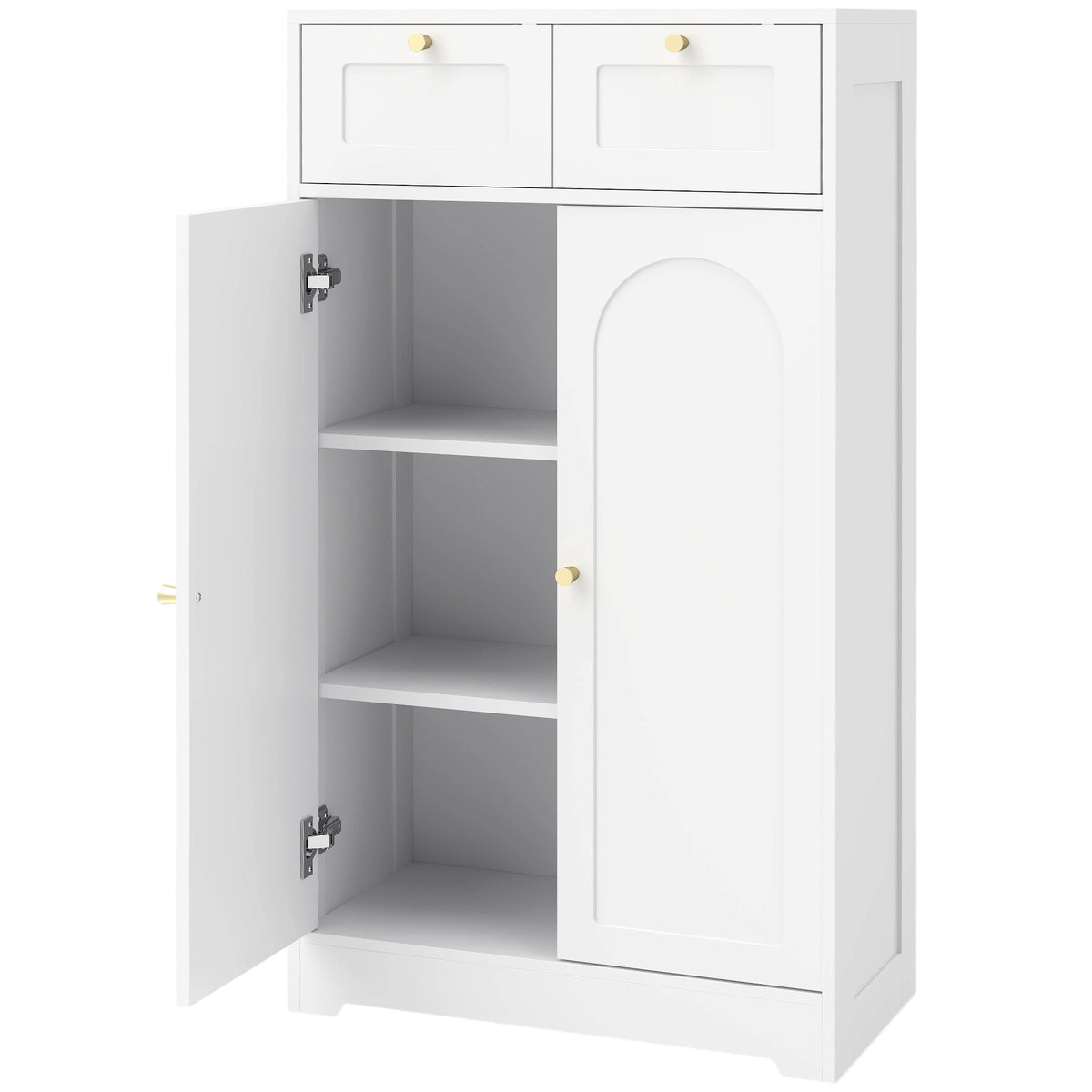 Badschrank 60 cm mit 2 Schubladen