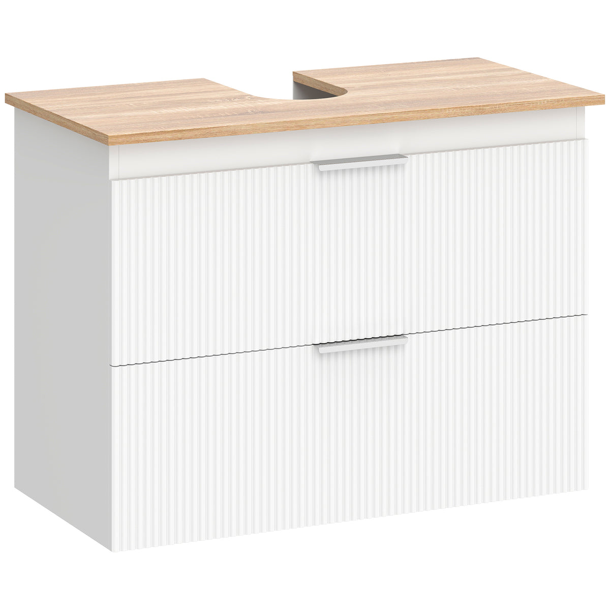 Waschbeckenunterschrank mit zwei Schubladen