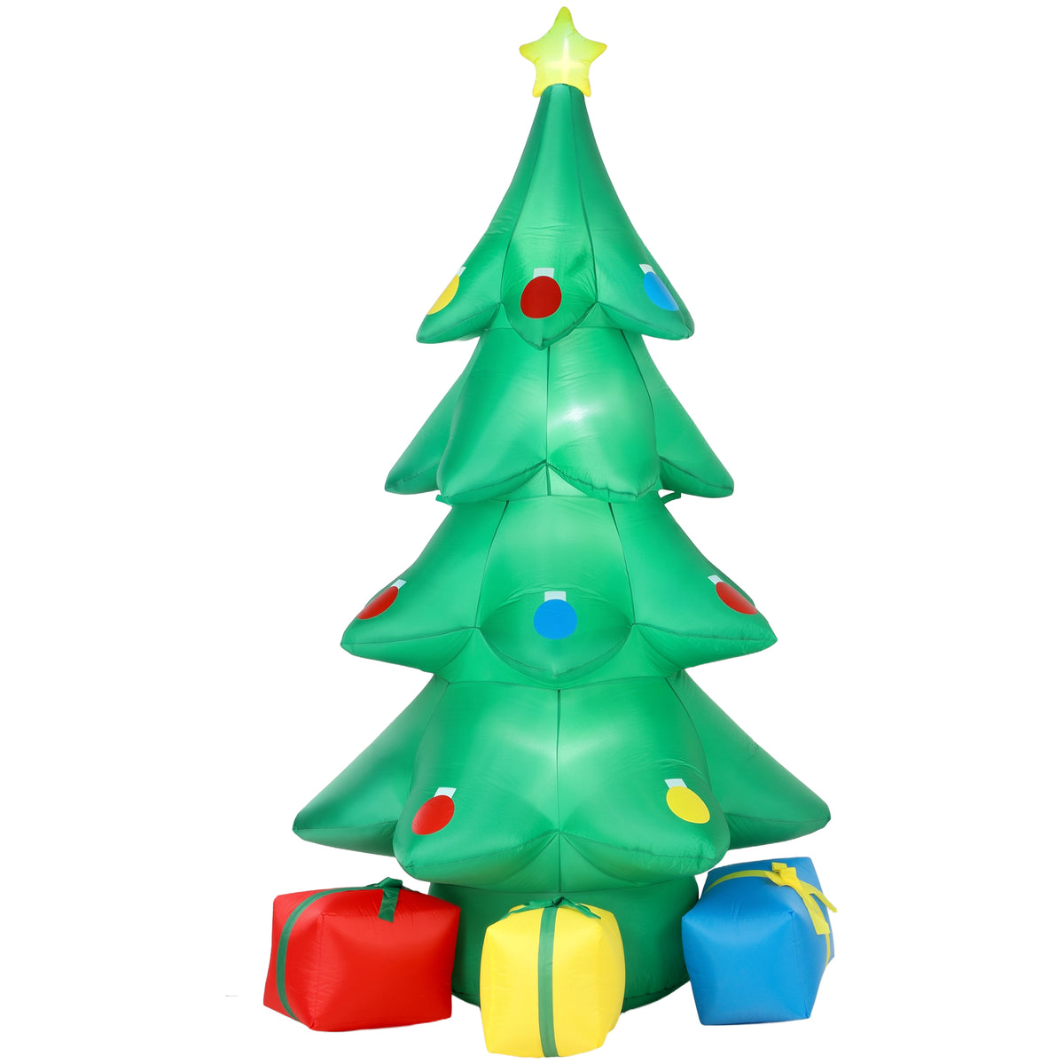 Aufblasbarer Weihnachtsbaum 300 cm mit LED-Stern