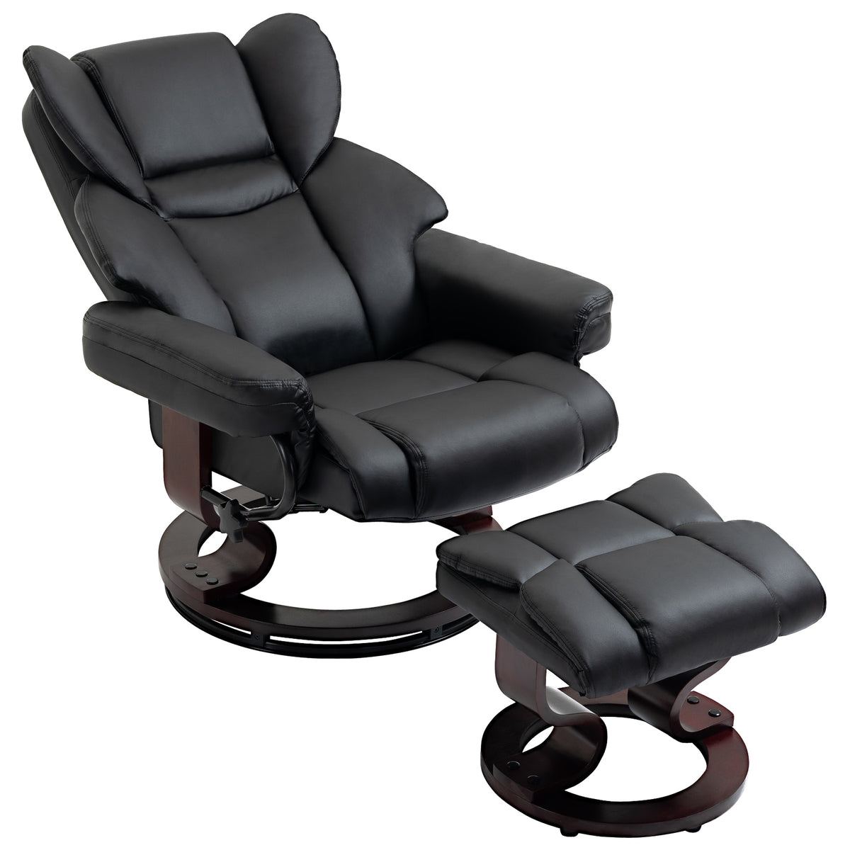 Relaxsessel mit Hocker und Liegefunktion