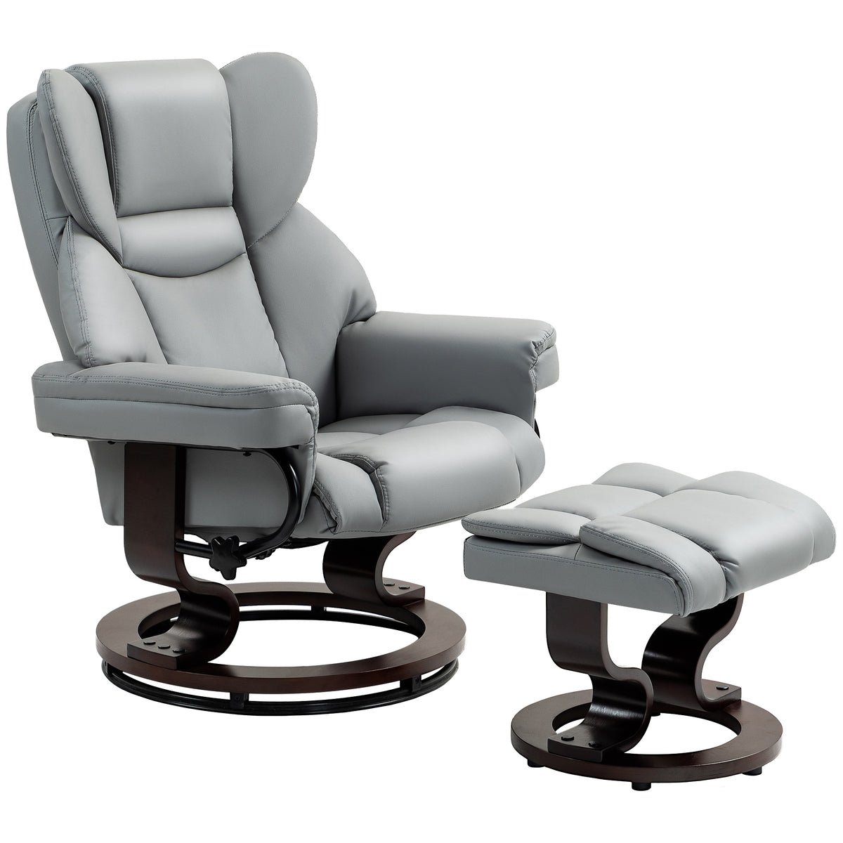 Relaxsessel mit Hocker und Liegefunktion