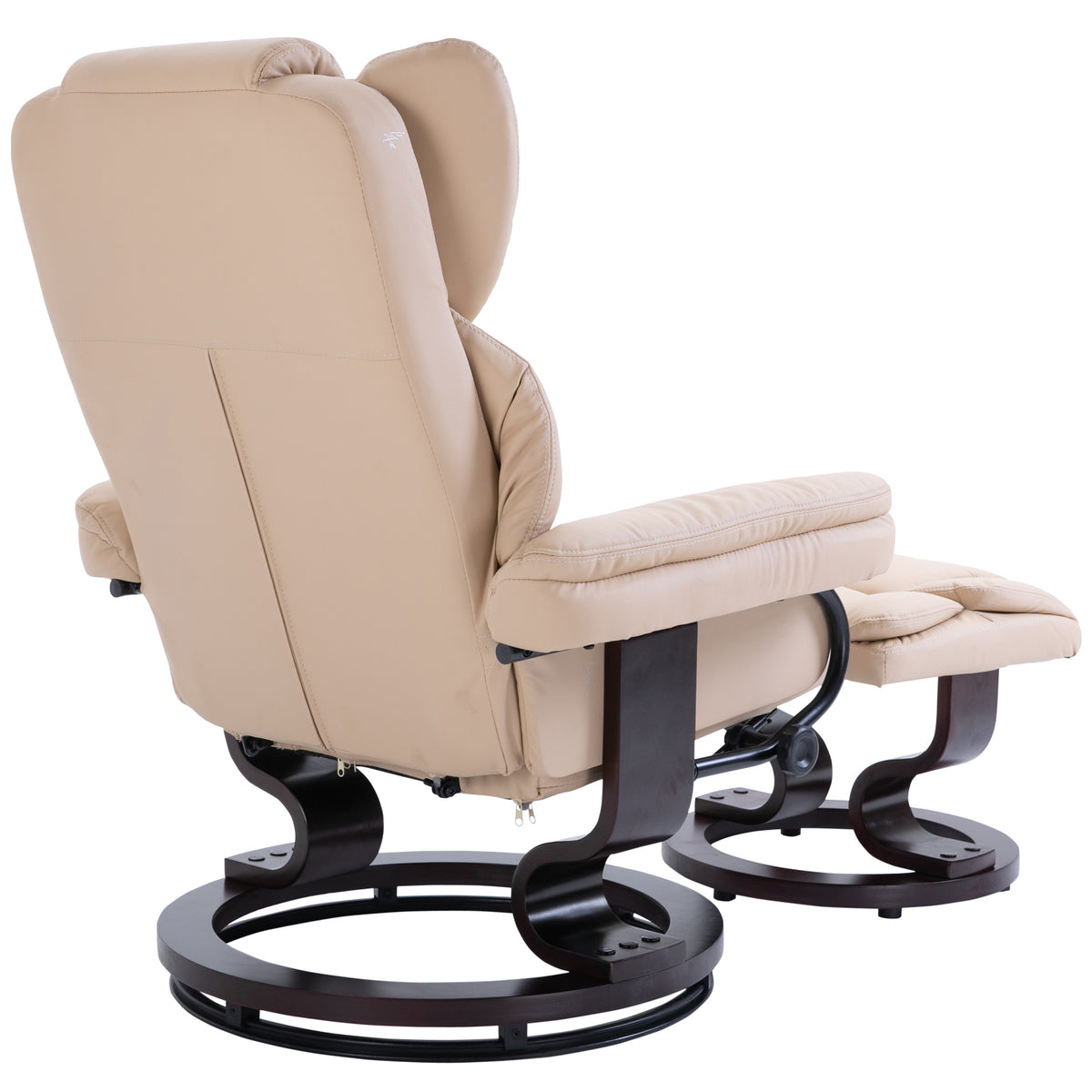 Relaxsessel mit Hocker und Liegefunktion
