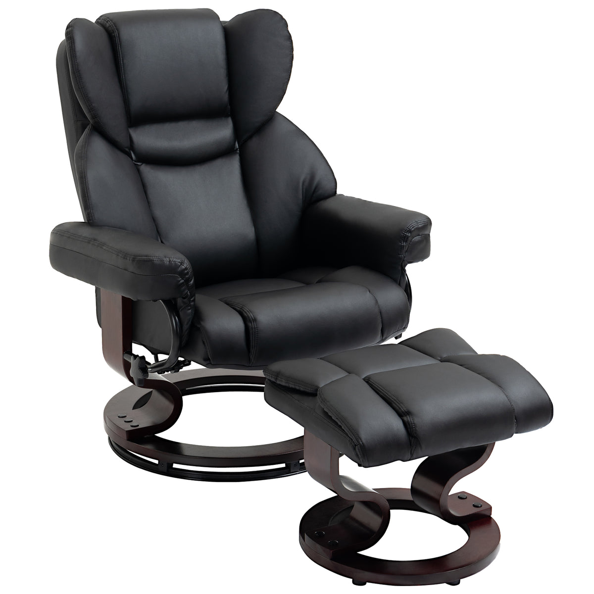 Relaxsessel mit Hocker und Liegefunktion