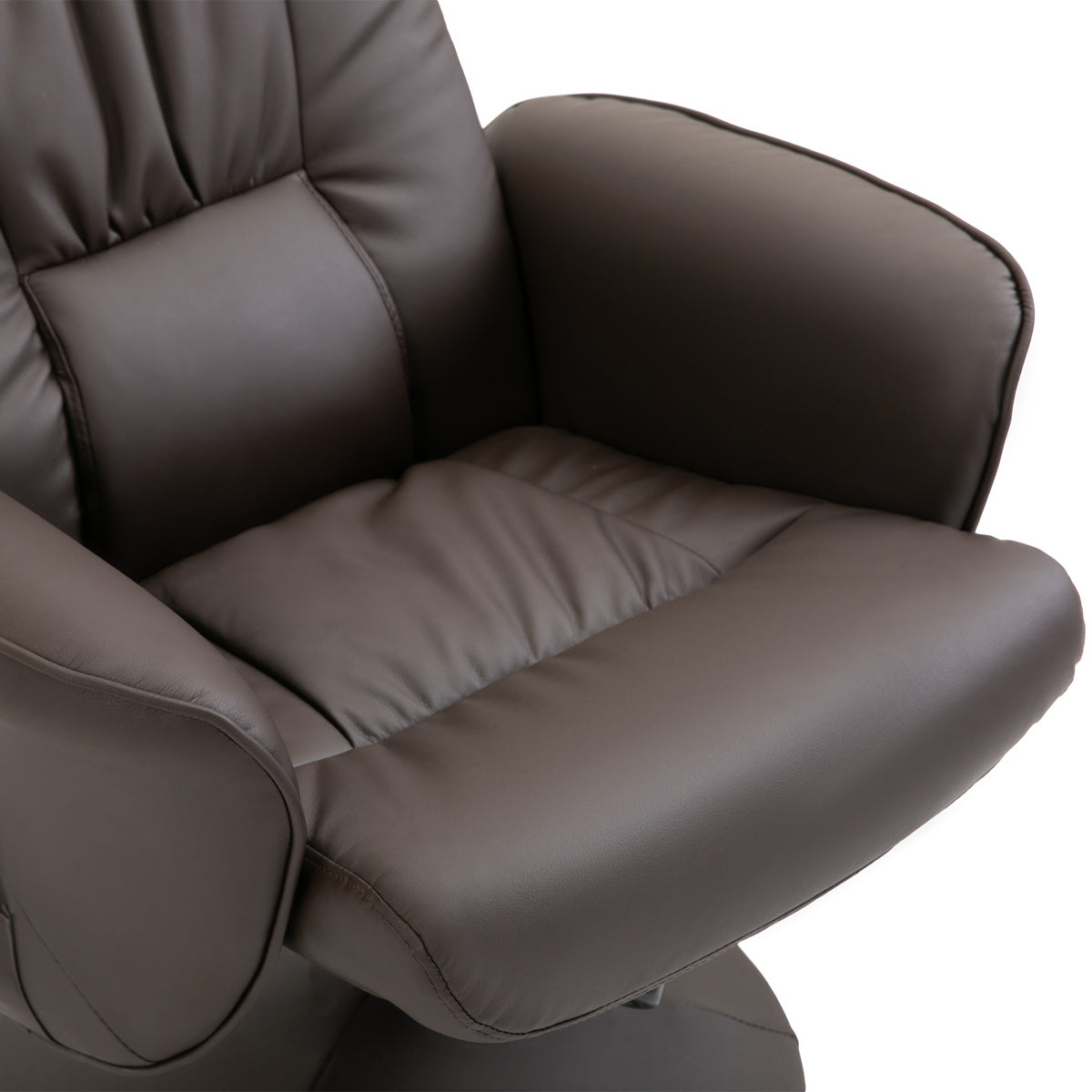 Drehbarer Massagesessel mit Fußhocker und Liegefunktion