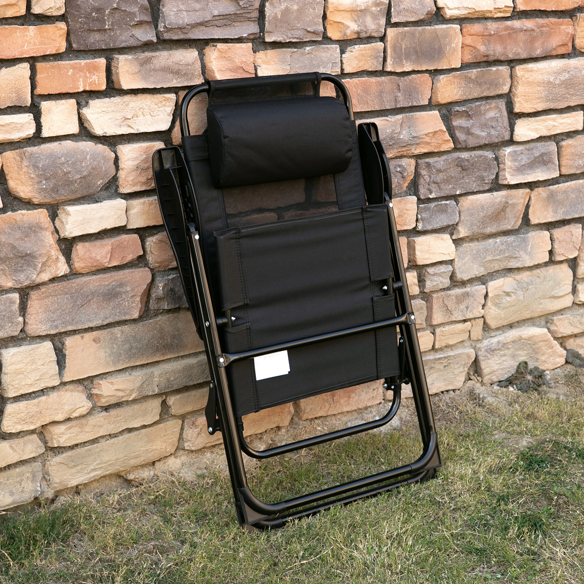 Klappbare Sonnenstühle im 2er-Set mit verstellbarer Rückenlehne