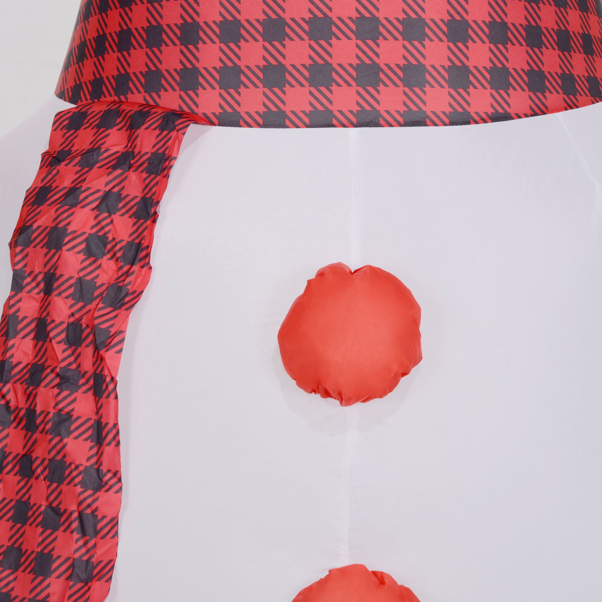 Aufblasbarer LED-Weihnachtsschneemann aus Polyester