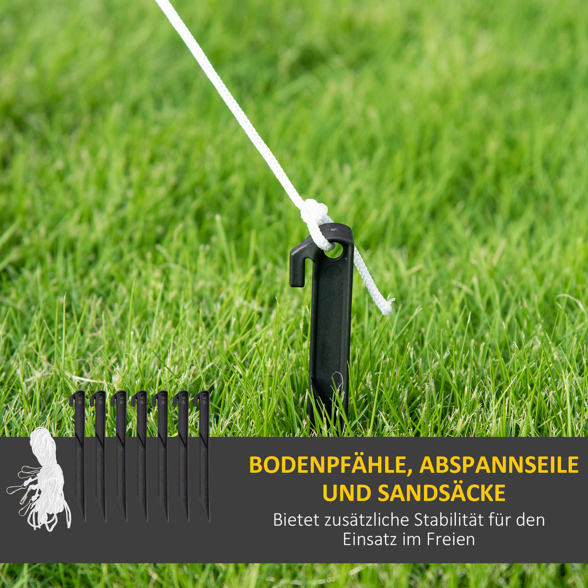 Aufblasbarer LED-Weihnachtsschneemann aus Polyester