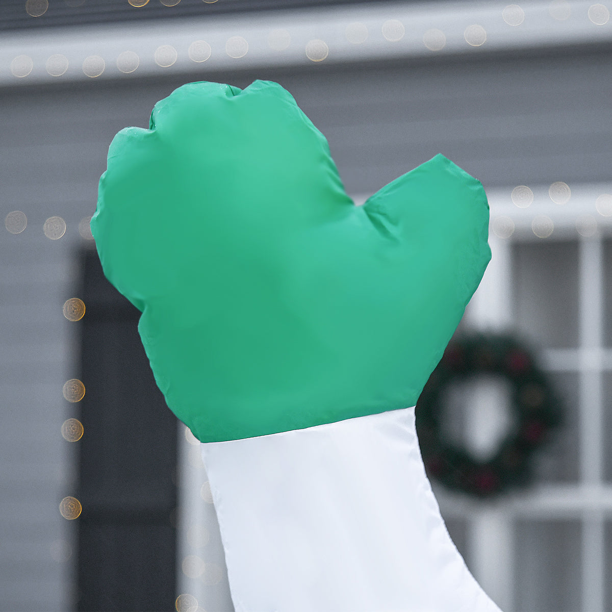 Aufblasbarer LED-Weihnachtsschneemann aus Polyester