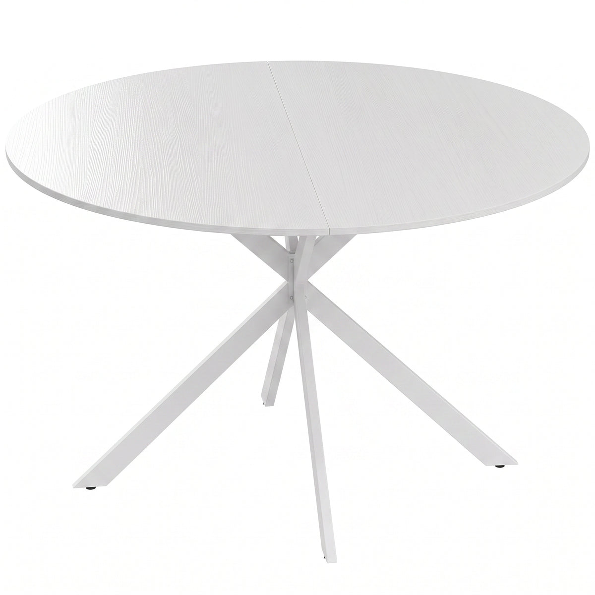 Runder Esstisch Ø 120 cm mit X-Beinen