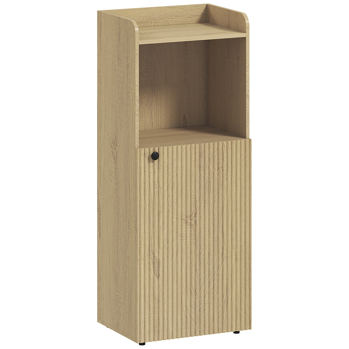 Badezimmerschrank mit offenem Fach und verstellbarem Regal