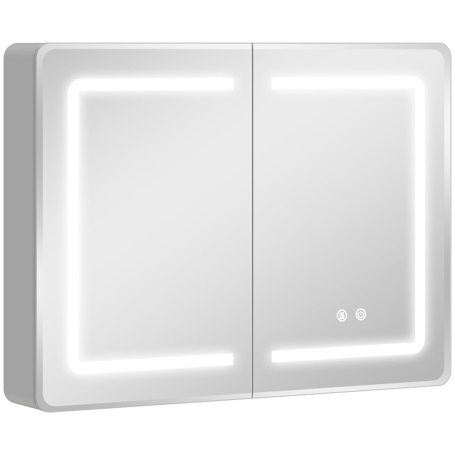Badezimmer-Spiegelschrank mit LED-Beleuchtung
