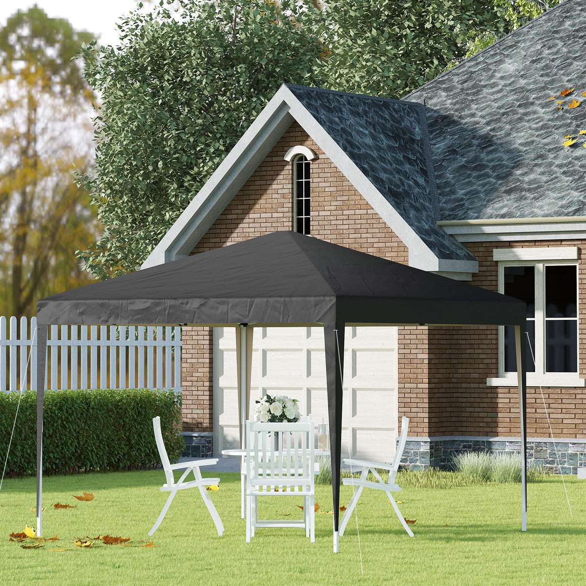 Pop-up-Faltpavillon mit Stahlrahmen