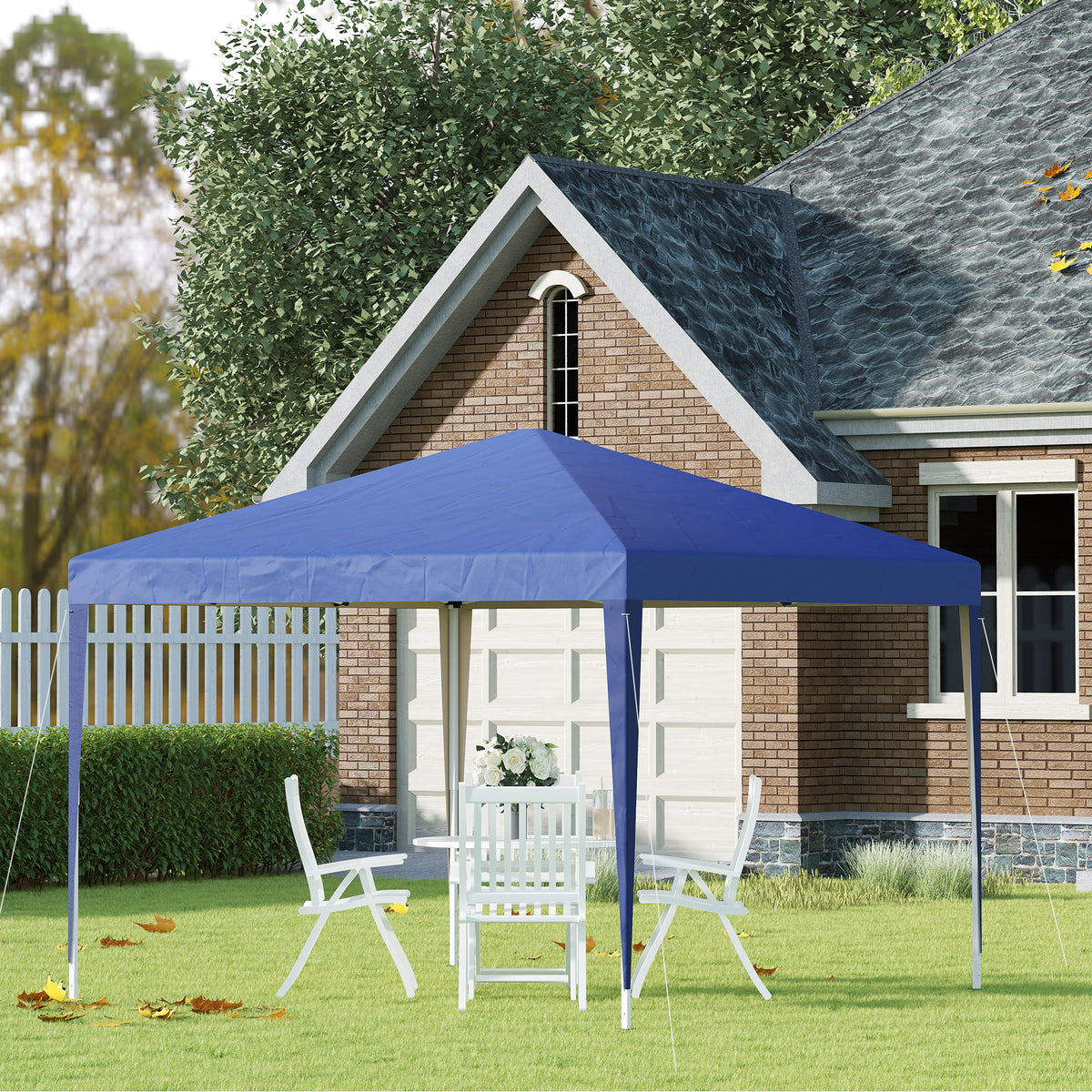 Pop-up-Faltpavillon mit Stahlrahmen