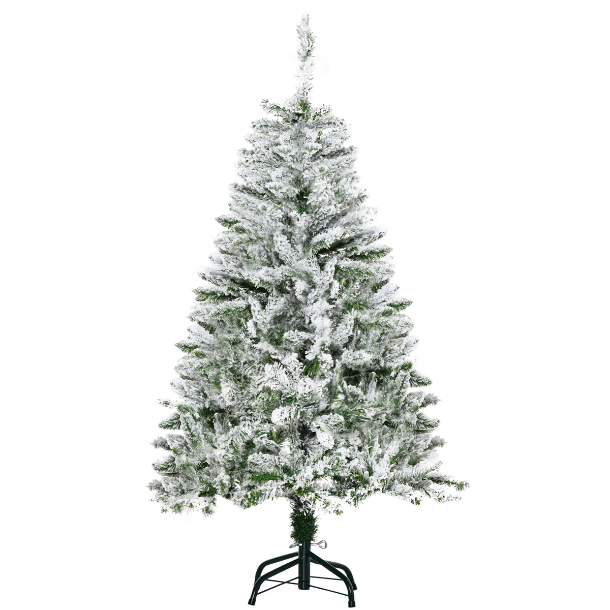 Künstlicher Weihnachtsbaum mit Schnee-Effekt und Scharnierkonstruktion