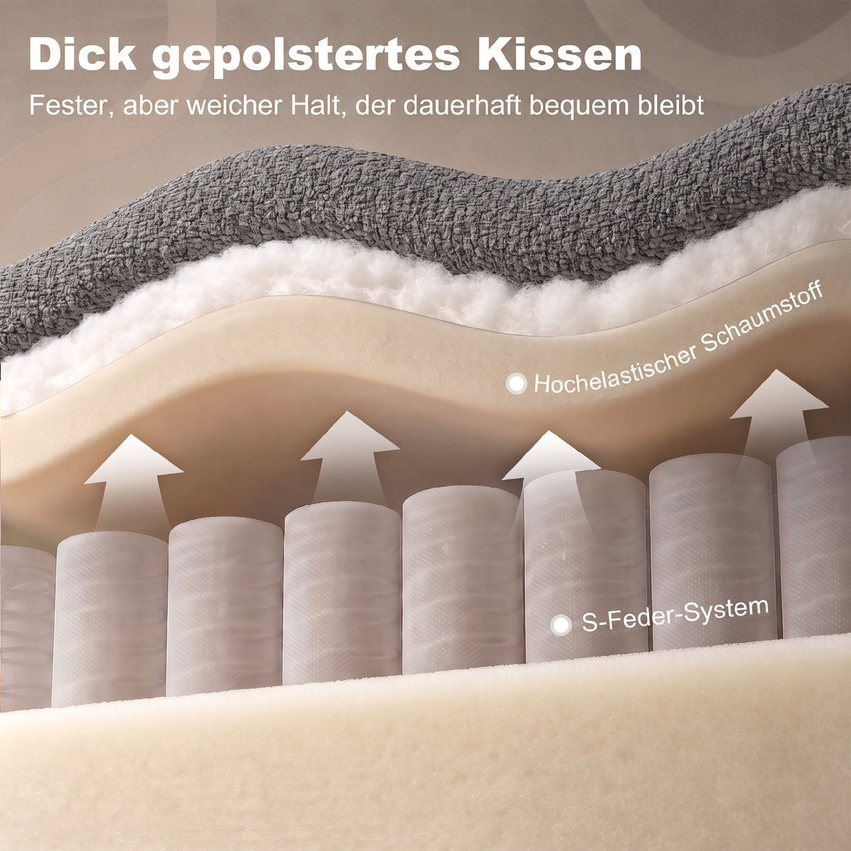 4-in-1-Schlafsofa mit verstellbarer Rückenlehne