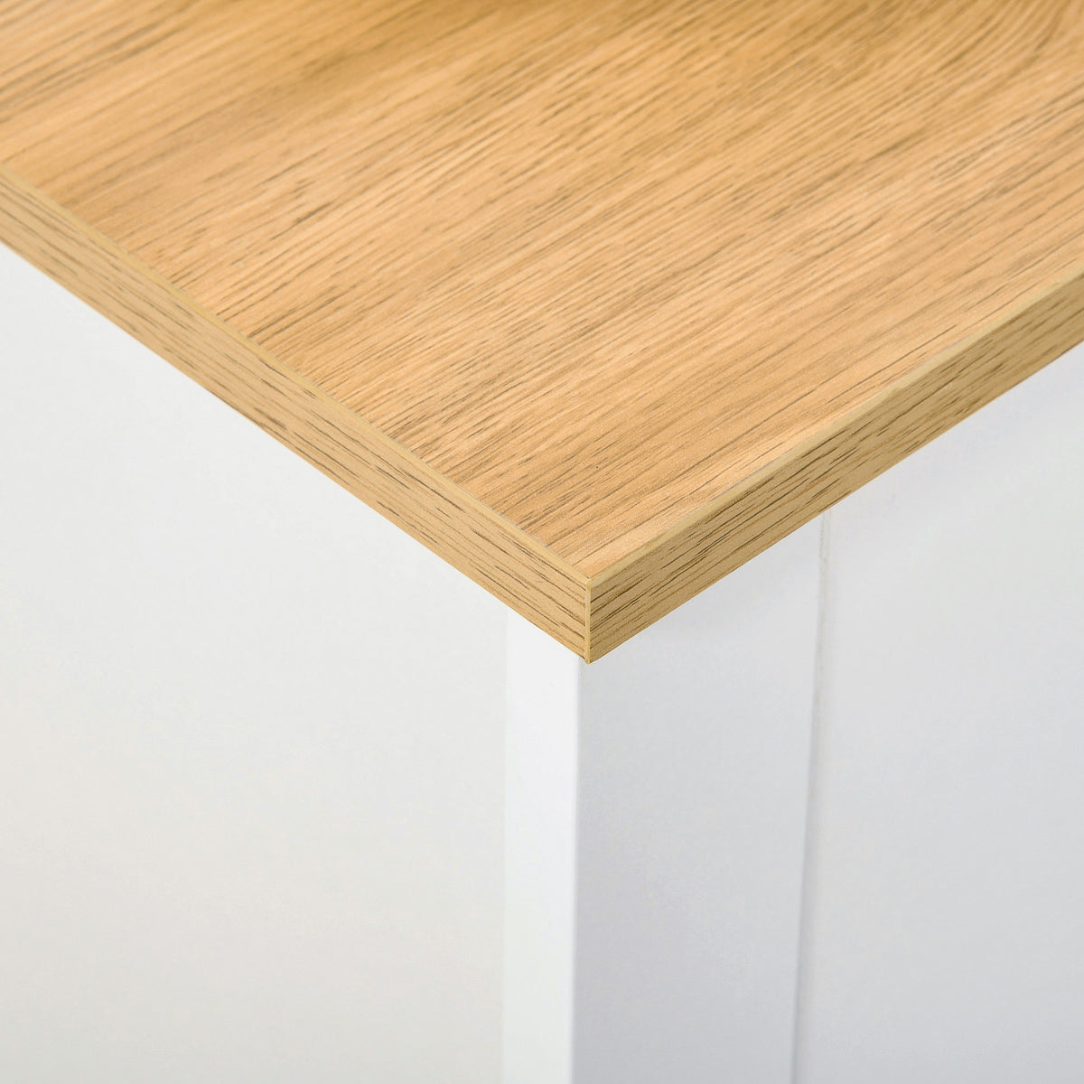 Schuhschrank mit Klappfächern und Ablage