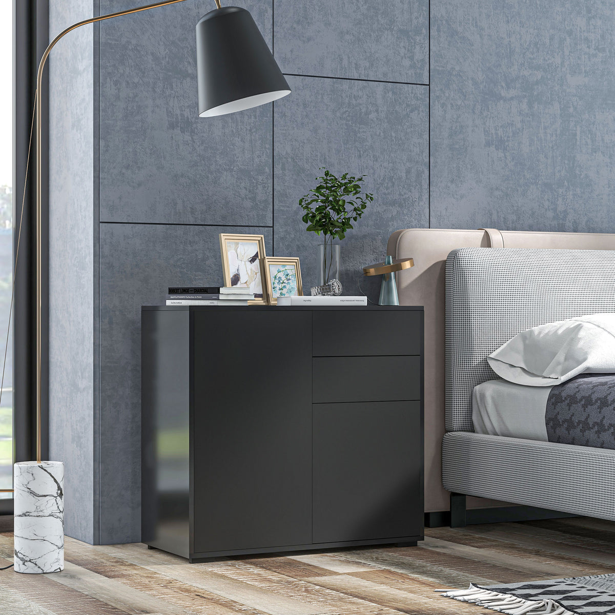 Sideboard mit 2 Schubladen und 2 Türen