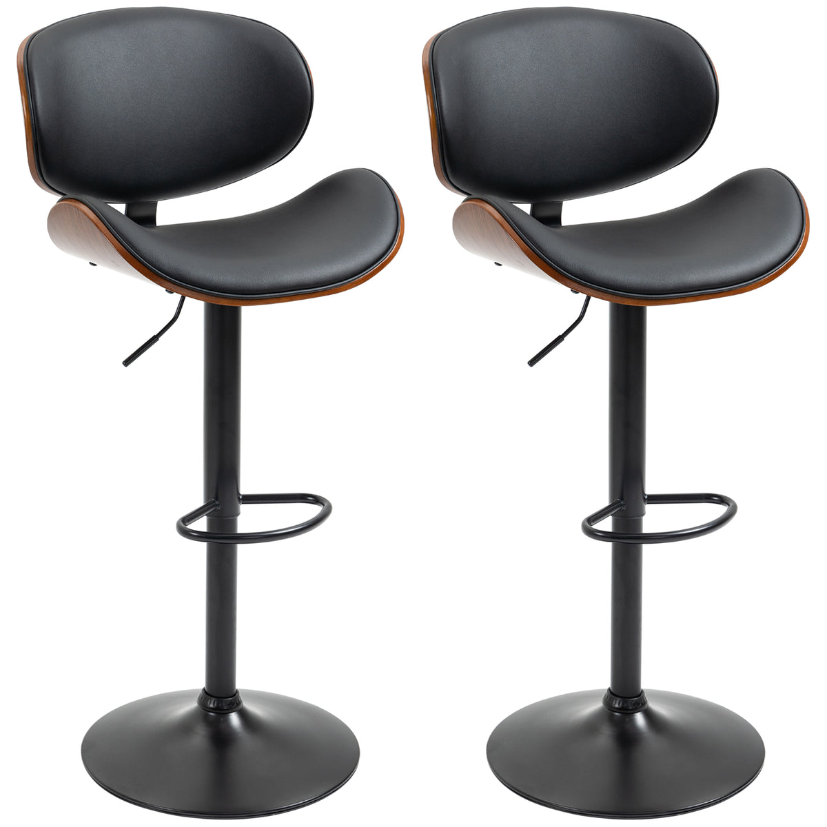 2er-Set Barhocker höhenverstellbar und drehbar