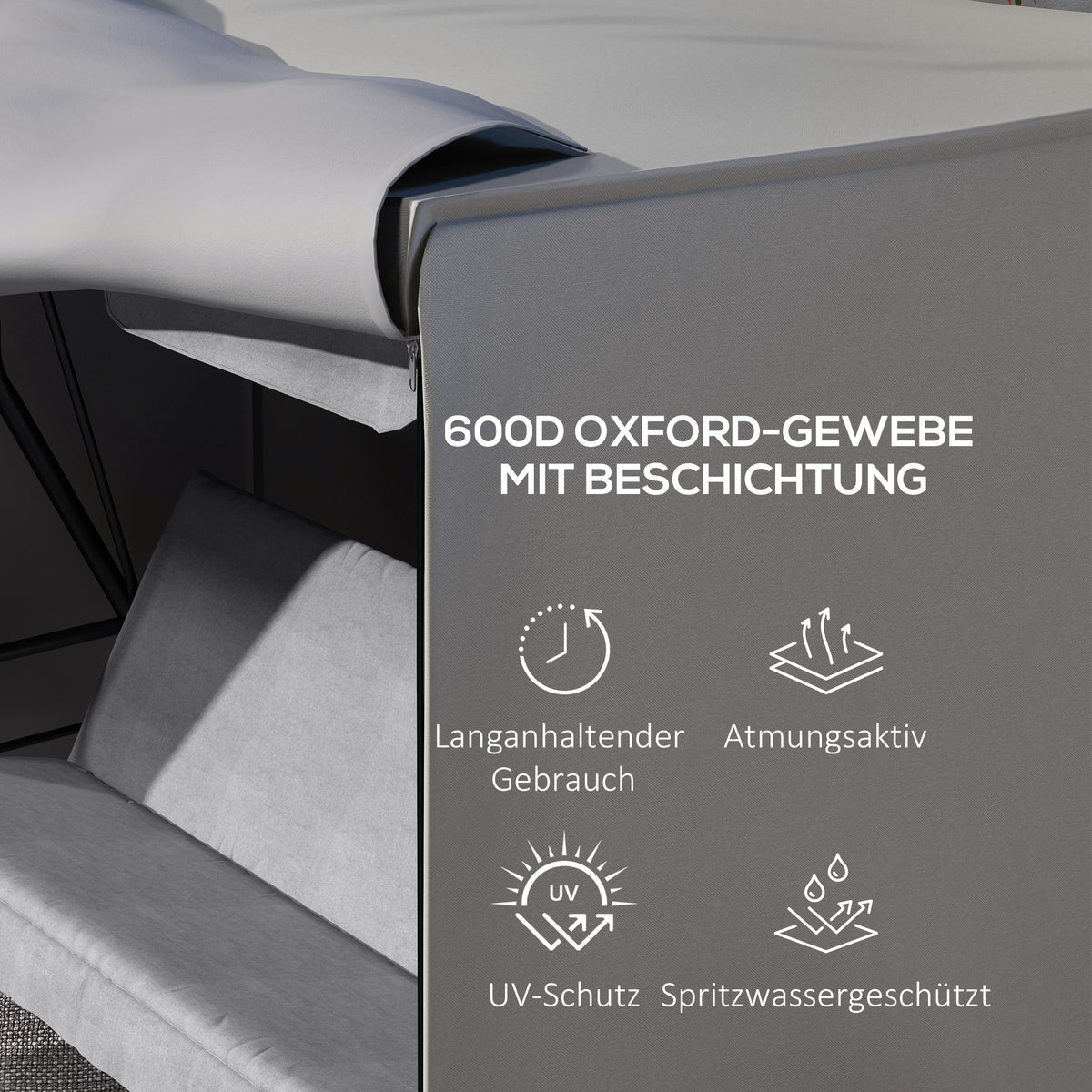 Schutzhülle für Hollywoodschaukel aus Polyester