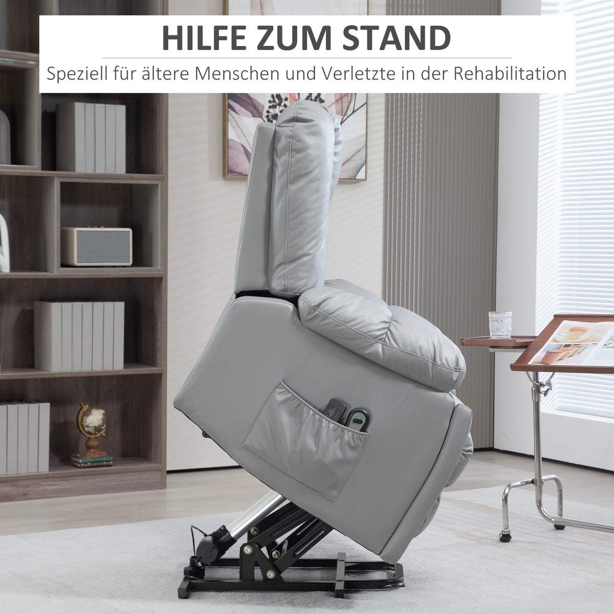 Elektrischer Massagesessel mit Aufstehhilfe