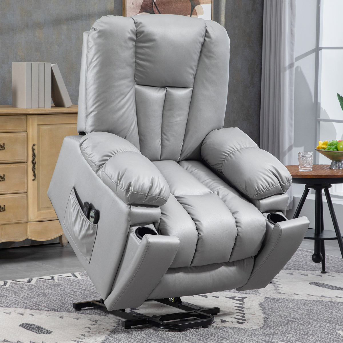 Elektrischer Massagesessel mit Aufstehhilfe