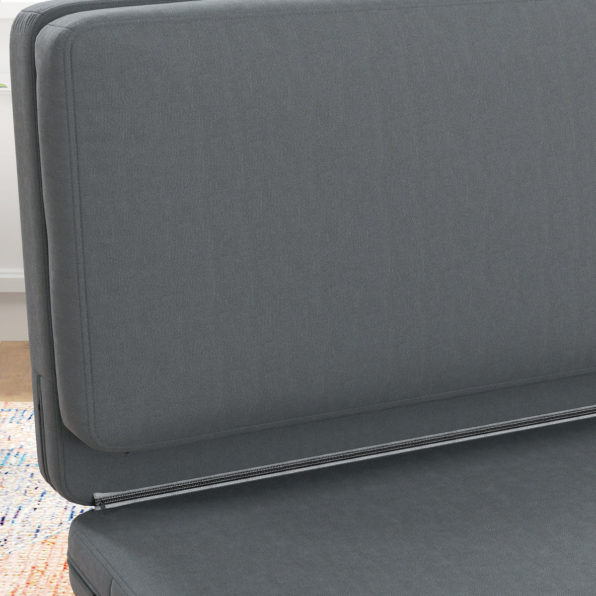 3-in-1-Bodensofa mit Schlaffunktion, teilbar